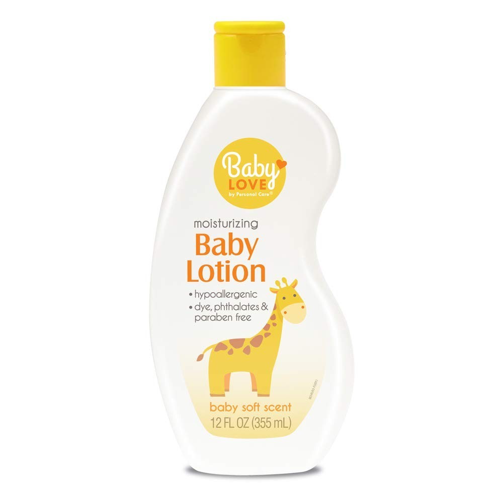 Baby Love Moisturizing Baby Lotion 12 oz Baby Soft Scent Hypoallergenic