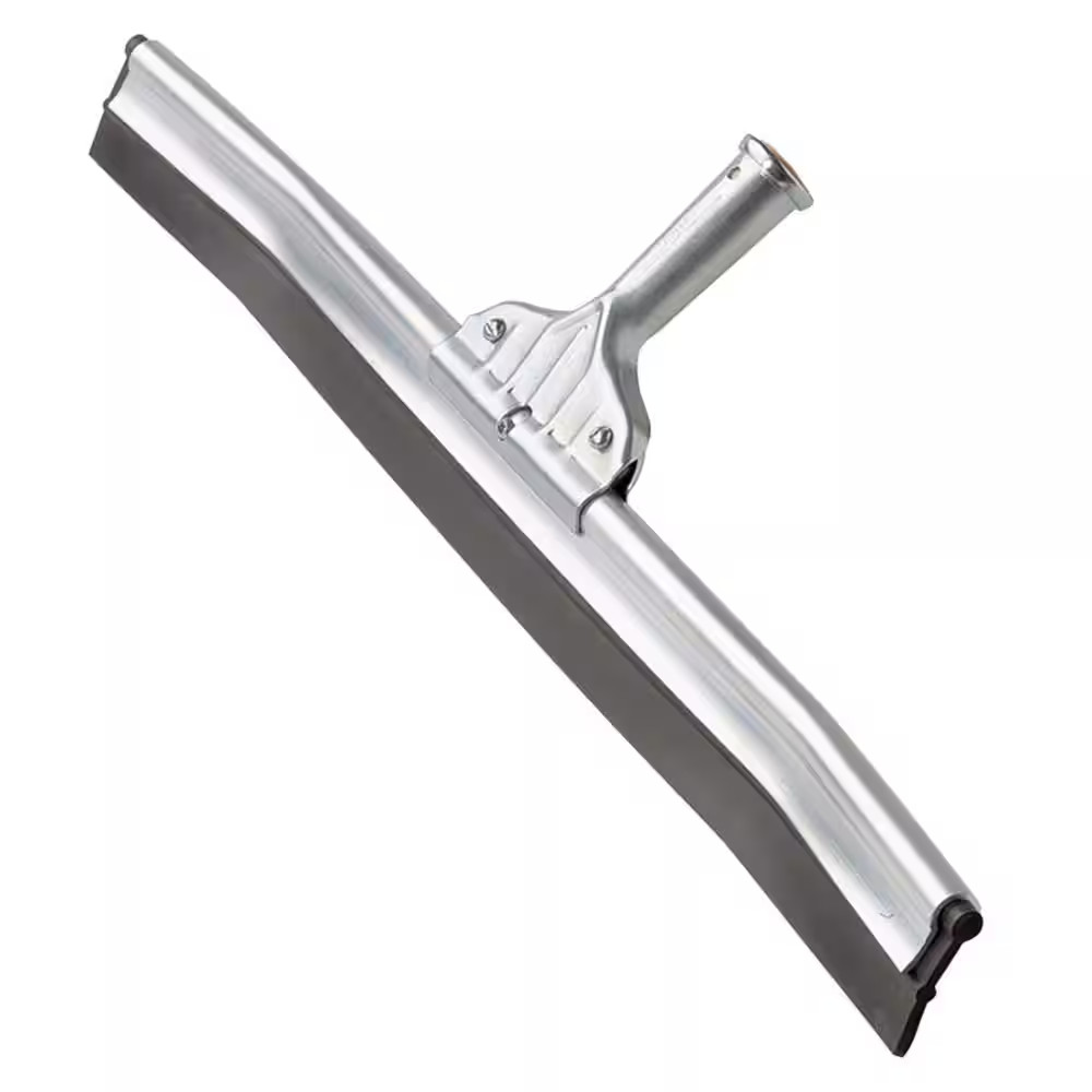 36 In. Aluminum Heavy Duty Curved Floor Squeegee without Handle