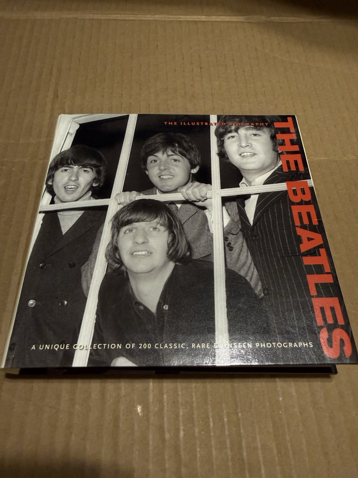 The Beatles Illustrated Biography Book Softcover