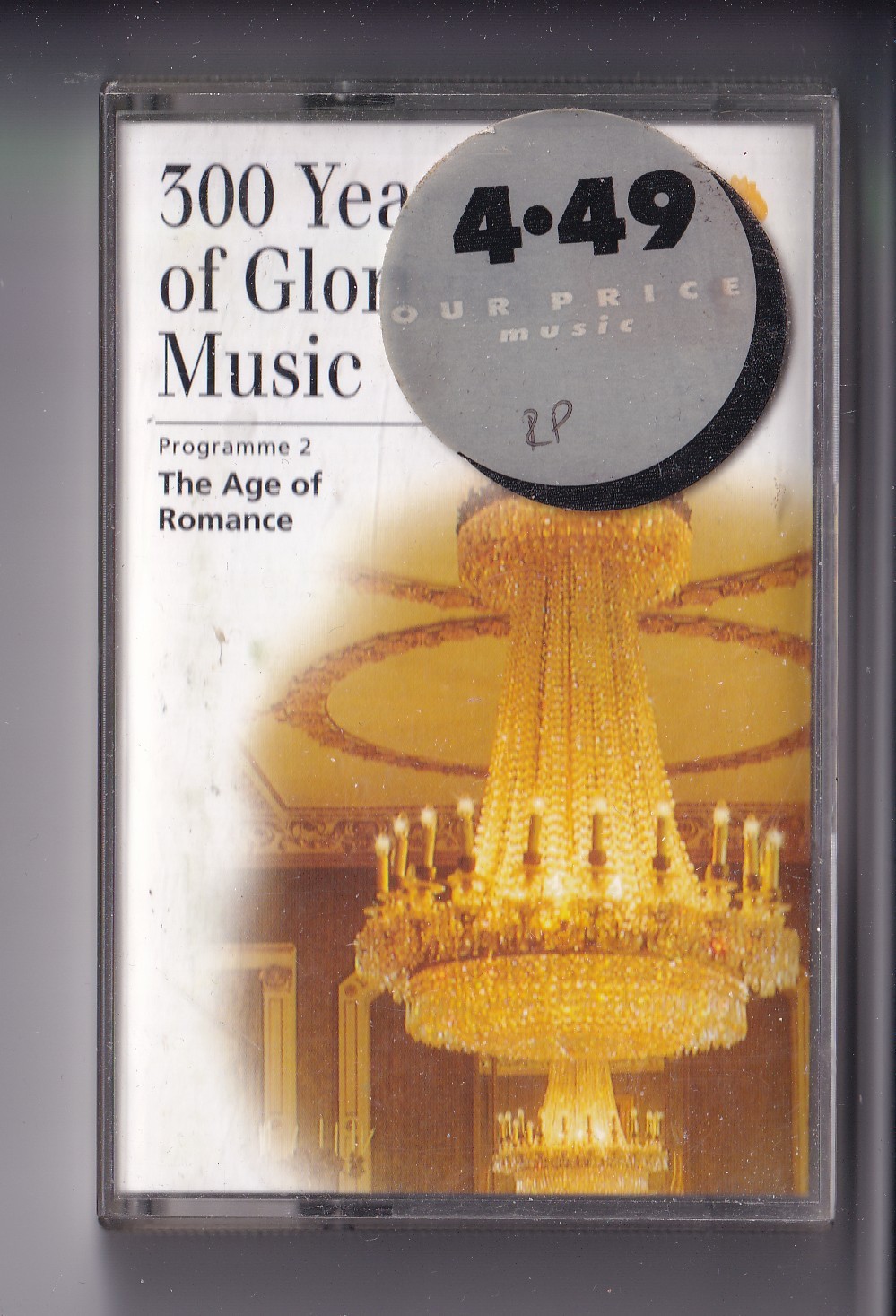 (MB629) 300 Years Of Glorious Music, The Age Of Romance - 1996 Cassette Tape