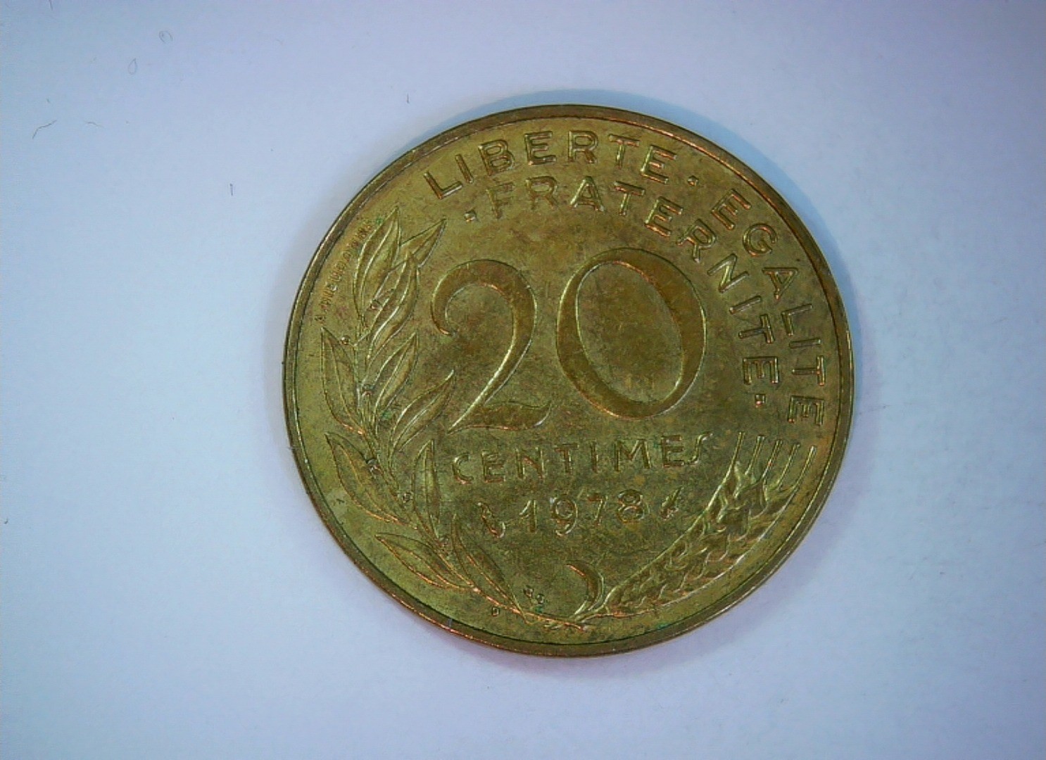 France 1978 20 Centimes Marianne (20 Centimes) Coin