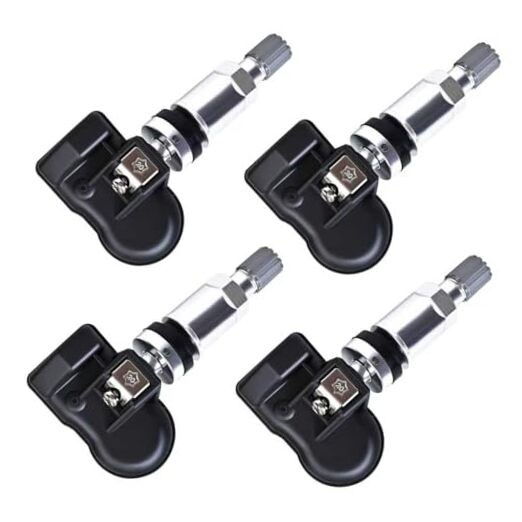 Universal TPMS Sensors 315MHz+433MHz, 2-in-1 Tire Pressure Monitoring Sensor 