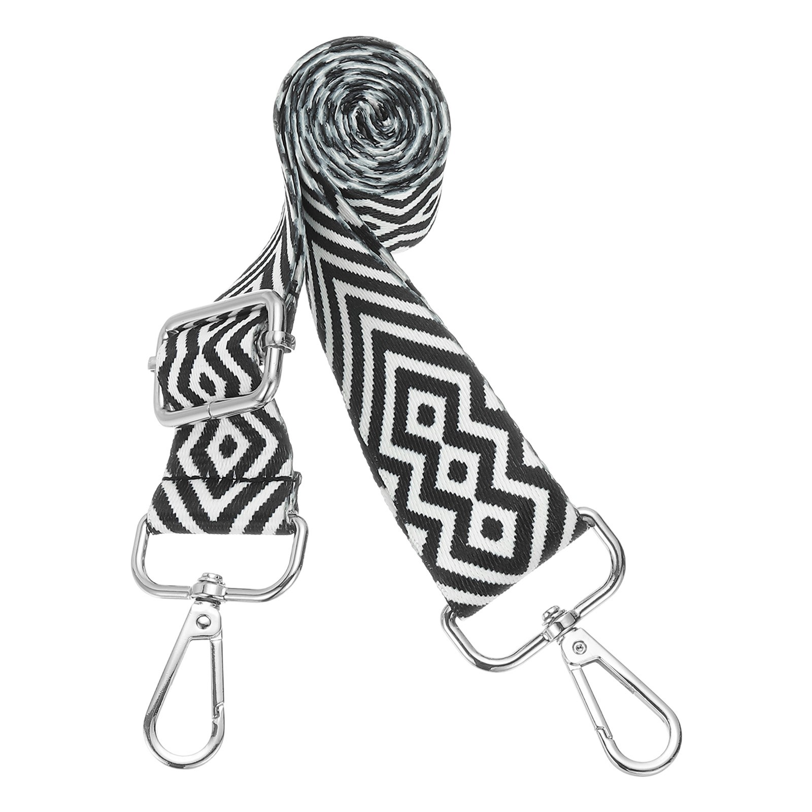 Purse Straps Replacement Crossbody,Purse Strap Crossbody,Silver,Arrow Waves