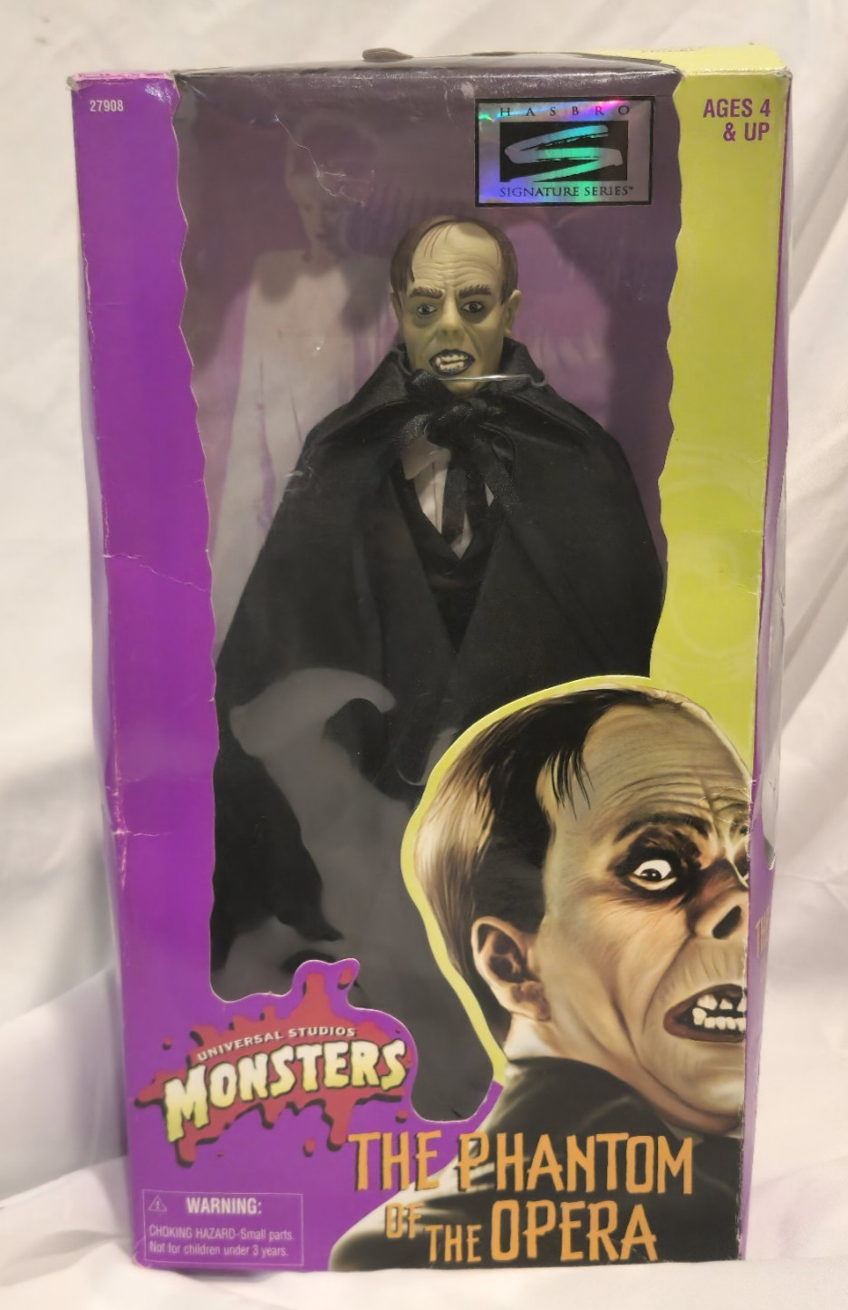 VTG Hasbro Universal Studios Monsters Phantom of the Opera 12” Figure