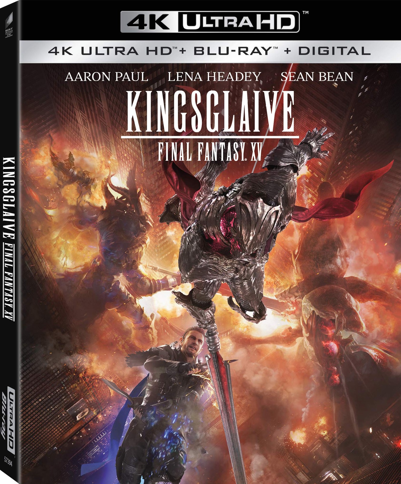 Kingsglaive: Final Fantasy XV 4K Ultra HD Blu-ray Digital Sony Pictures