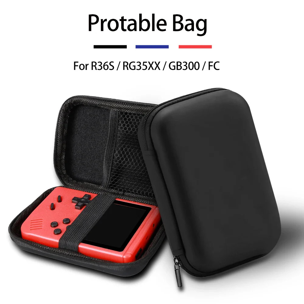 Protable Storage HandBag for R36S/RG35XX/GB300 Handheld Carrying Travel Case for