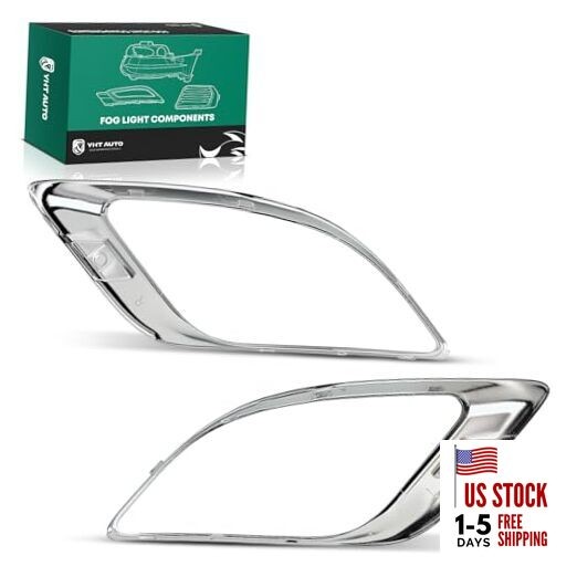  Fog Light Bezel Fits Dodge Durango 2016-2020 Front Driver & Passenger Side