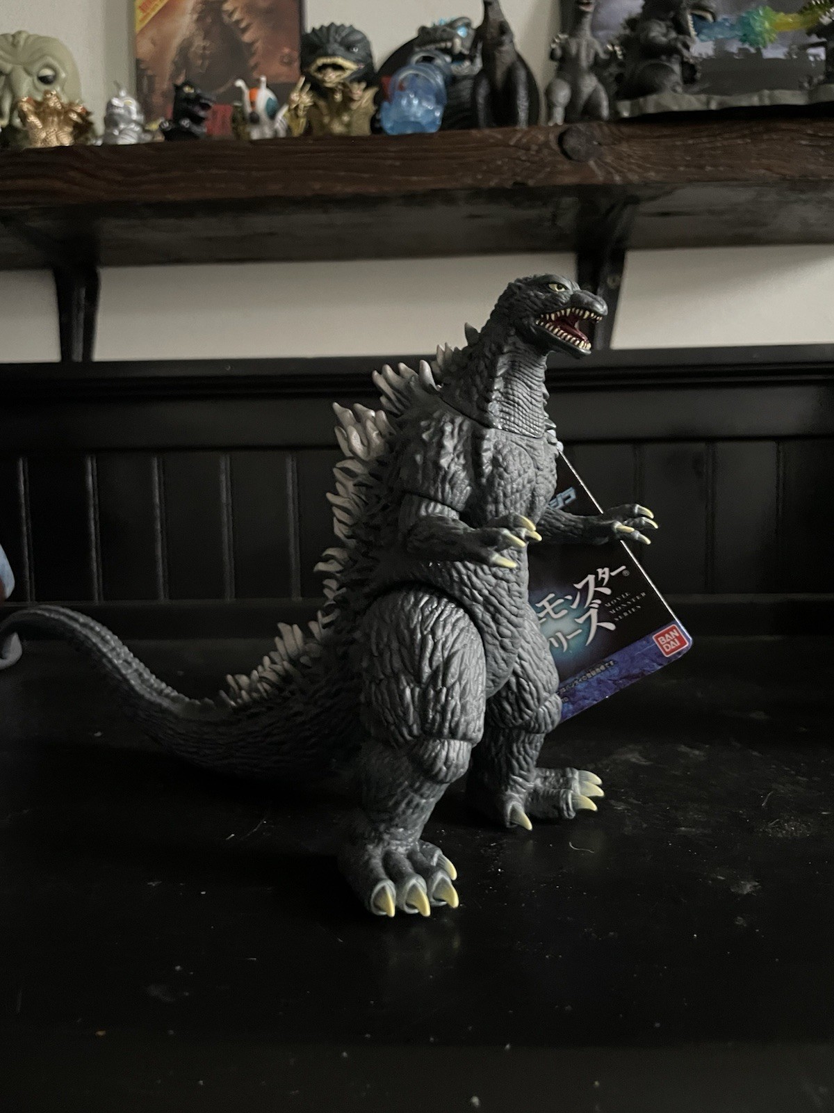Bandai Movie Monster Series Godzilla 2002 Figure With Tag