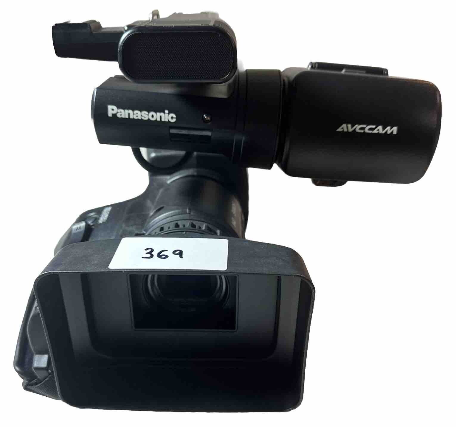 369 Hours Panasonic AG-HMC80P 3MOS AVCCAM HD  Camcorder Ships FREE