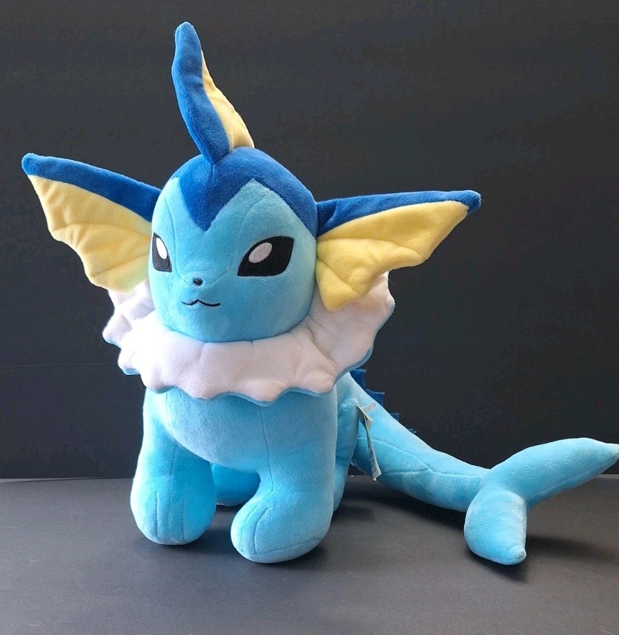 Pokémon Vaporeon Build A Bear Plush 2020 No Sound Box (See Photos & Description)