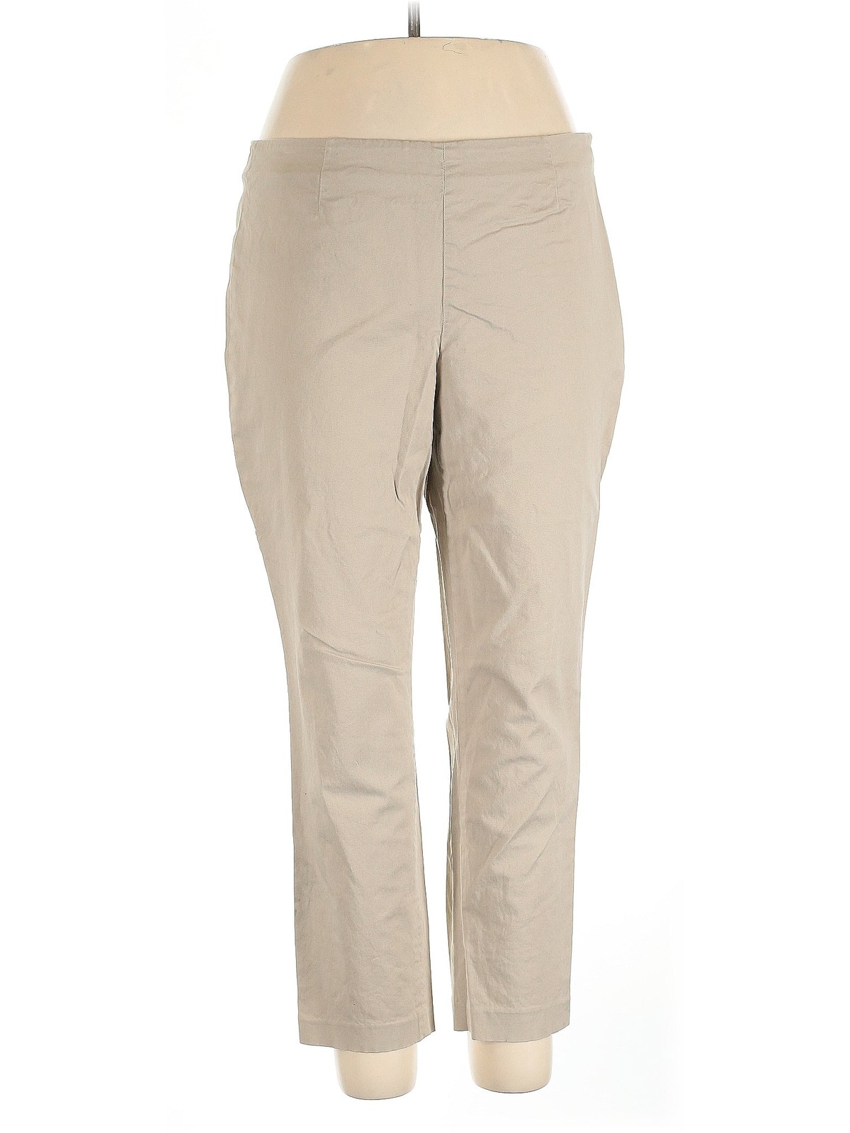J.Jill Women Brown Khakis 16