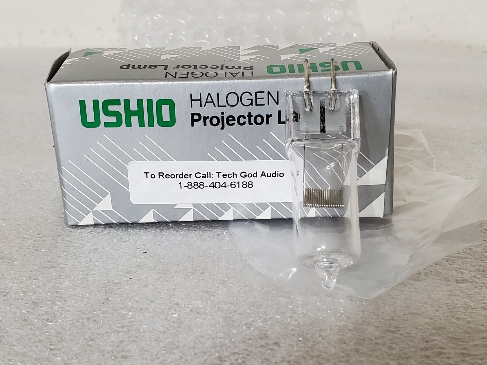 Ushio Halogen Projector Lamp EVD 360V400W NOS