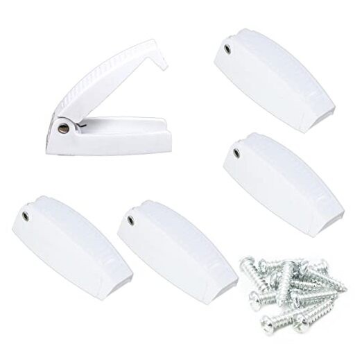  5 Pack RV Baggage Door Catch Camper Trailer Storage Door Latch Hook Door 