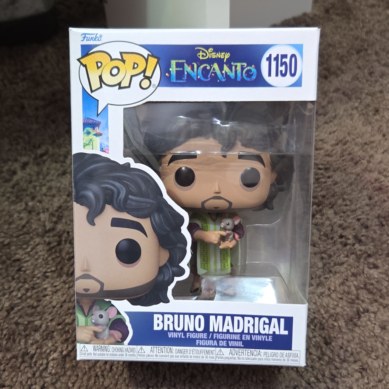 Funko Pop! Vinyl: Disney Encanto - Bruno Madrigal #1150 Animation Figure
