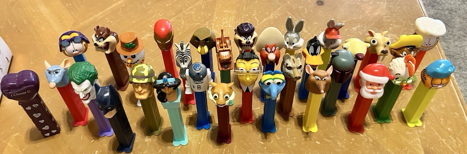 Lot of Vintage Pez Dispensers