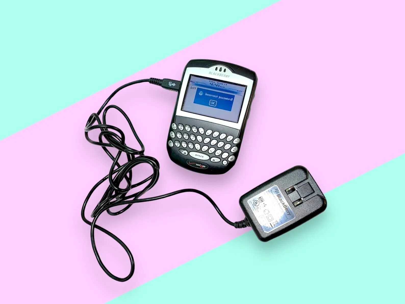 Vintage Y2K Blackberry Cellphone.Works.