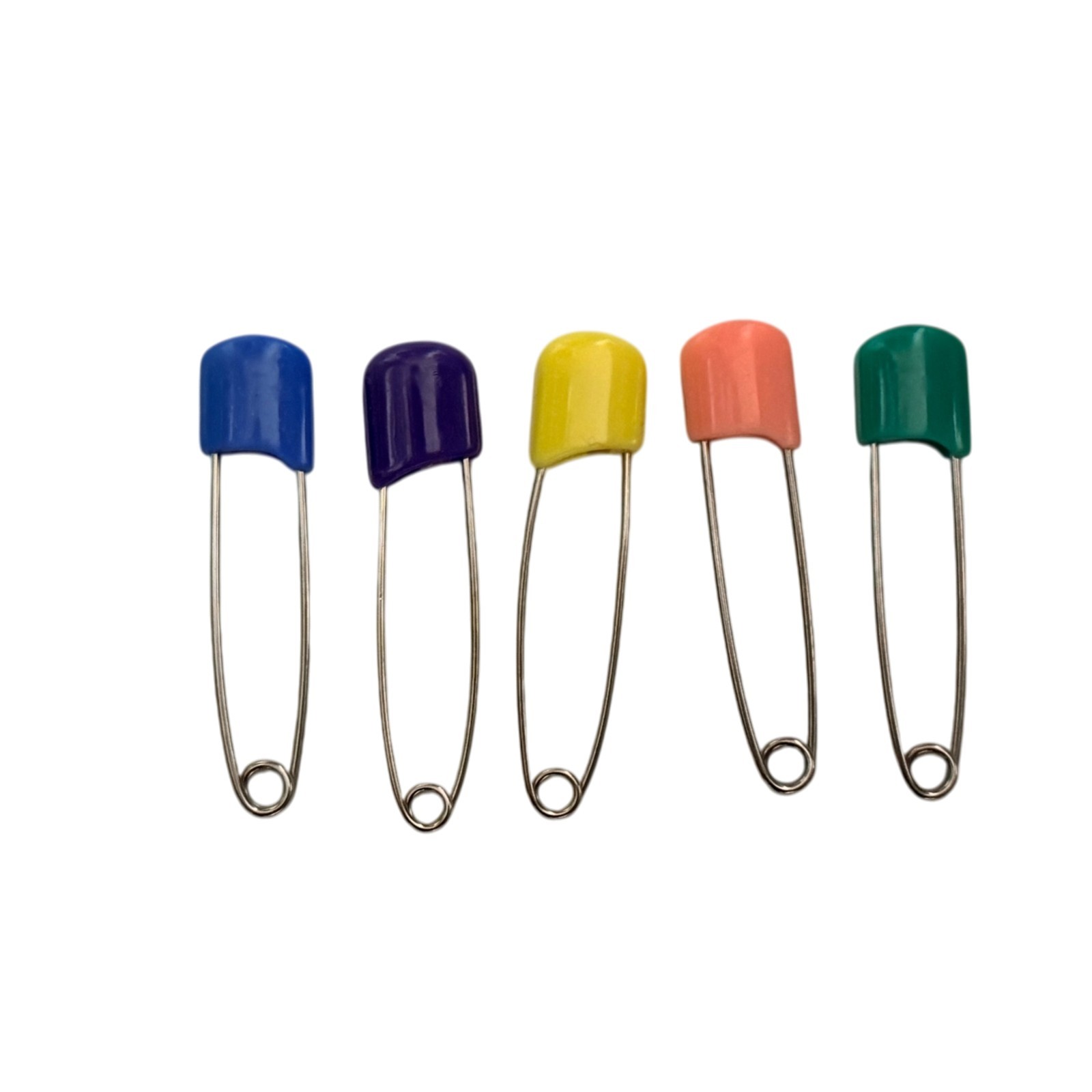 Colorful Safety Pins for Baby Diapers – Durable, Secure, Rounded Tip Safety Pins