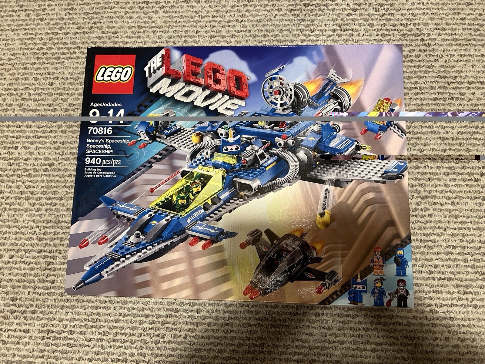 LEGO 70816 Benny’s Spaceship, Spaceship, SPACESHIP! Movie Free Ship Insured NIB