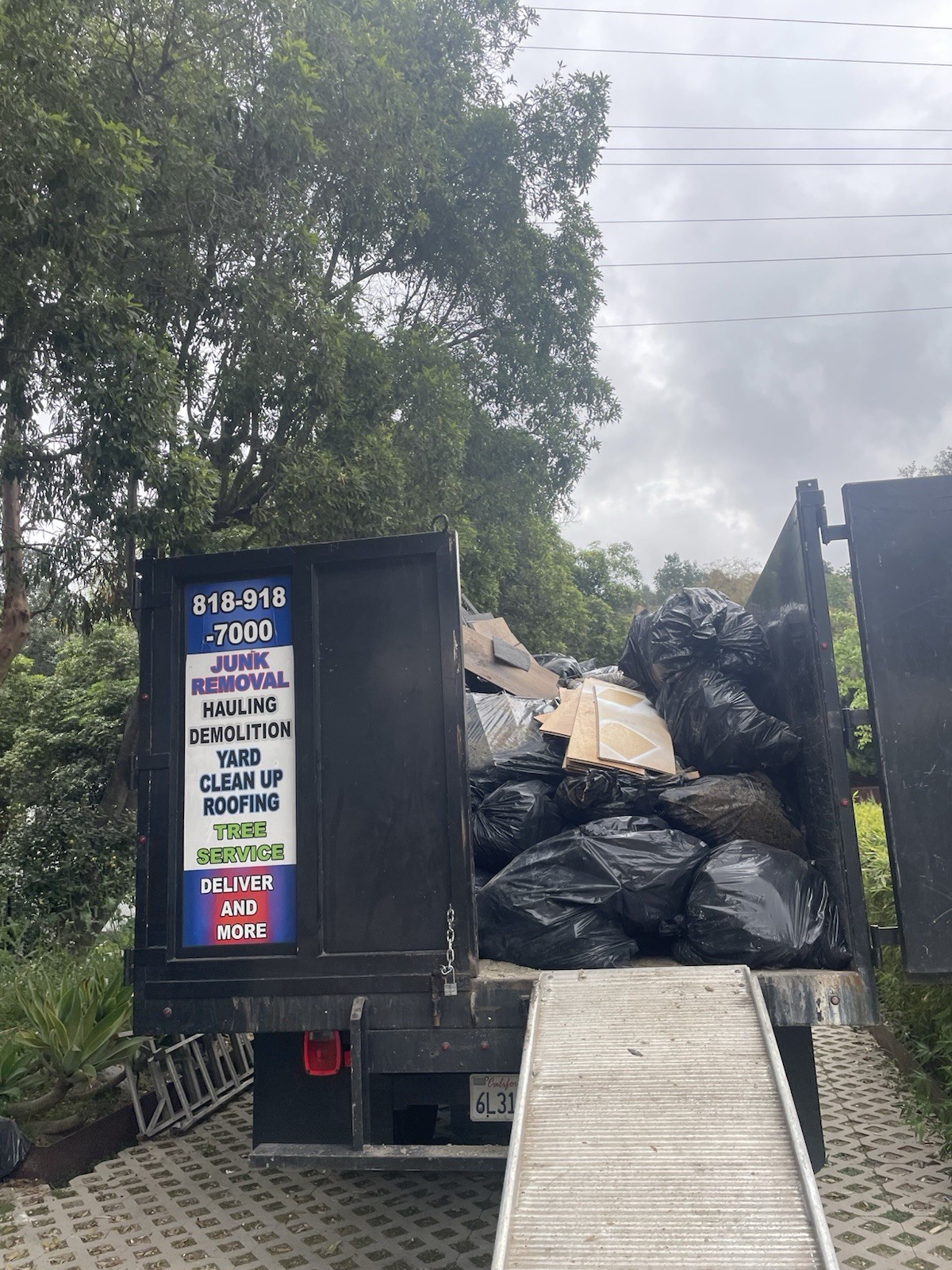 Junk Removal, Hauling, Demolition, Roofing, Yard Clean-Up Service