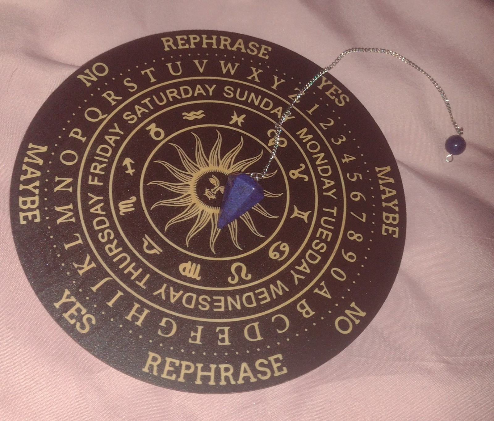 Pendulum Reading - Full Intricate Reading