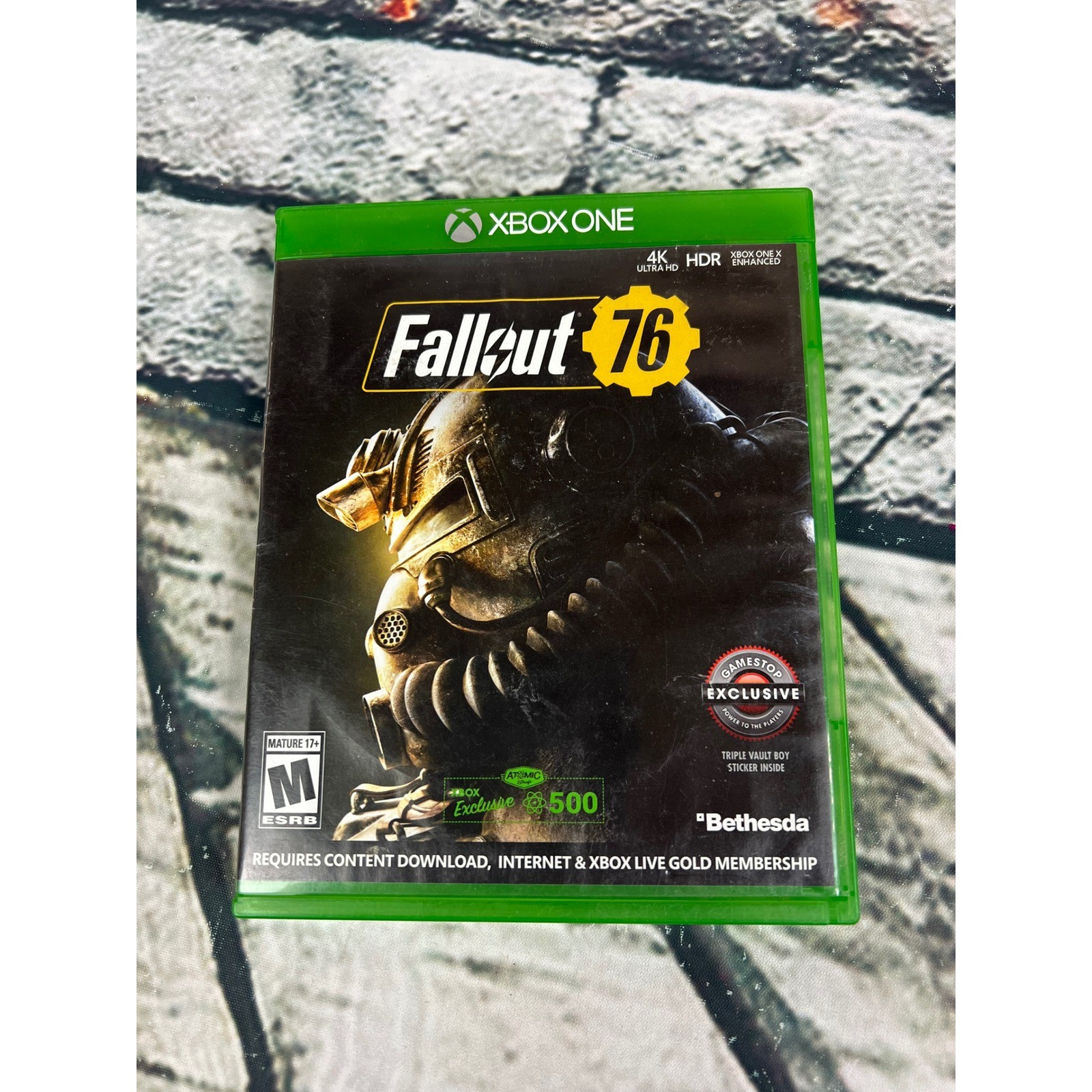 Fallout 76 Xbox One Game Bethesda Exclusive RPG Action Adventure Game