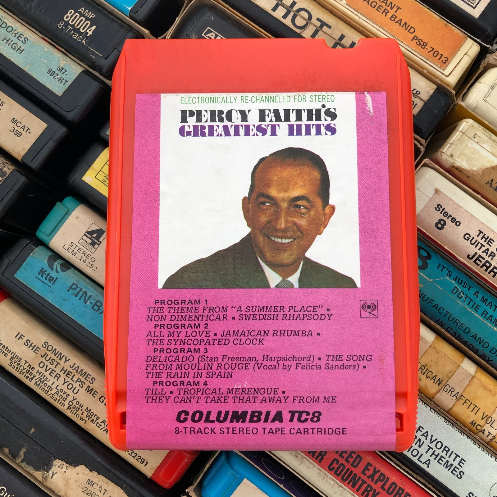 Percy Faith : Greatest Hits, 8 Track Tape