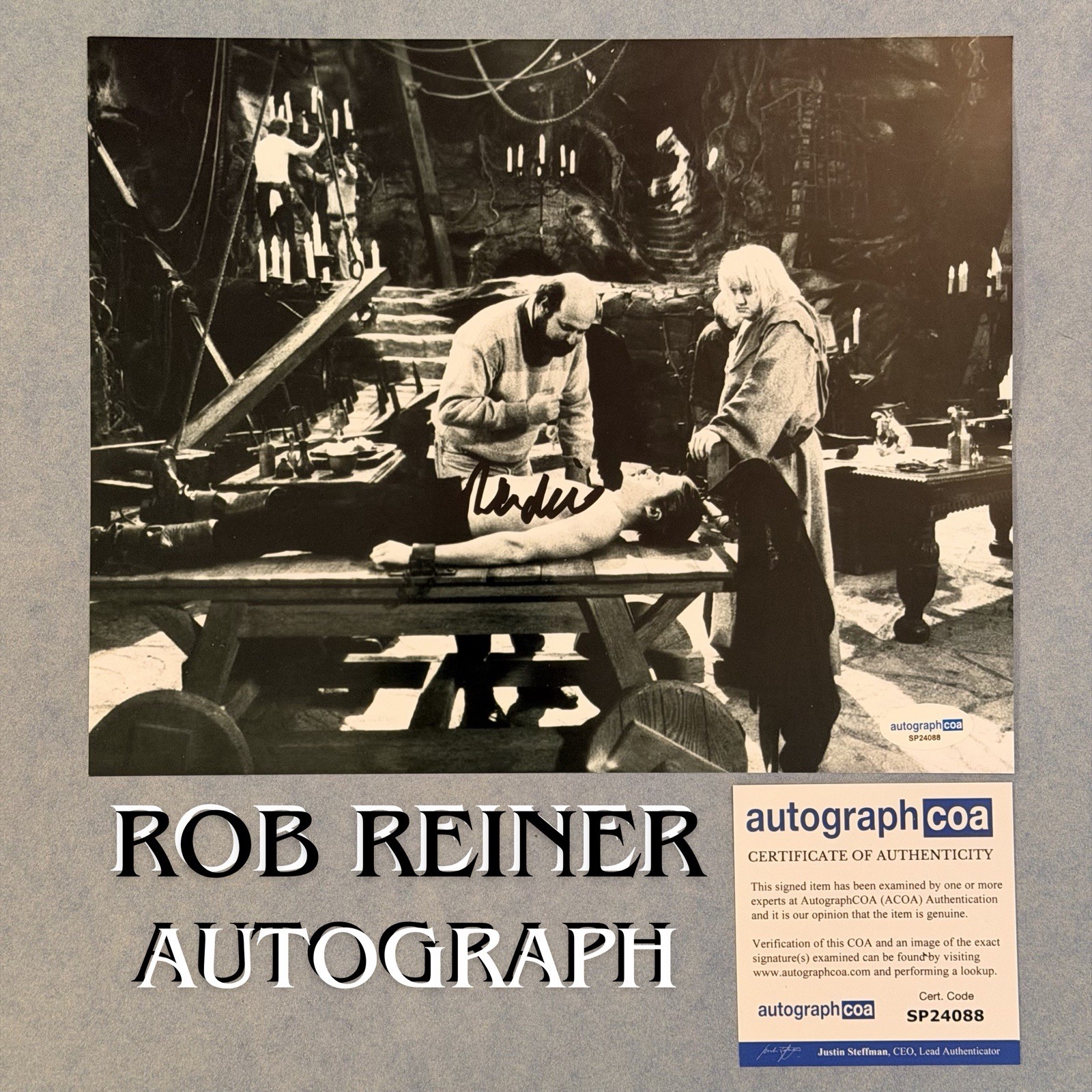 Rob Reiner Signed 8x10 Photo A Princess Bride Autograph Hollywood Memorabilia
