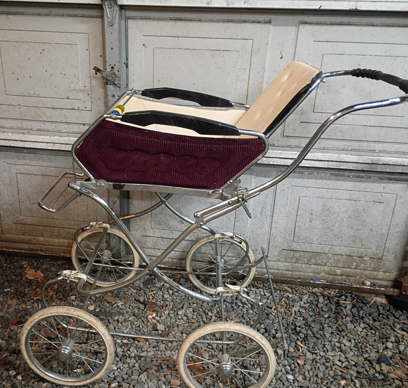 1940s Kinderwaggen Vintage Stroller