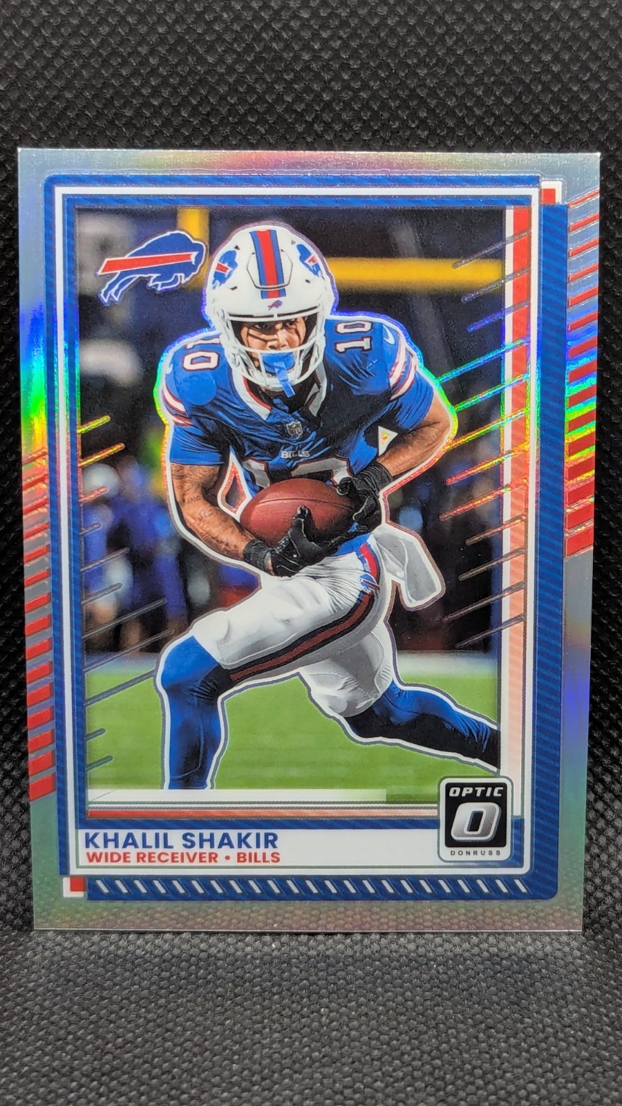 2025 Panini Donruss Optic Holo Prizm #44 Khalil Shakir Buffalo Bills