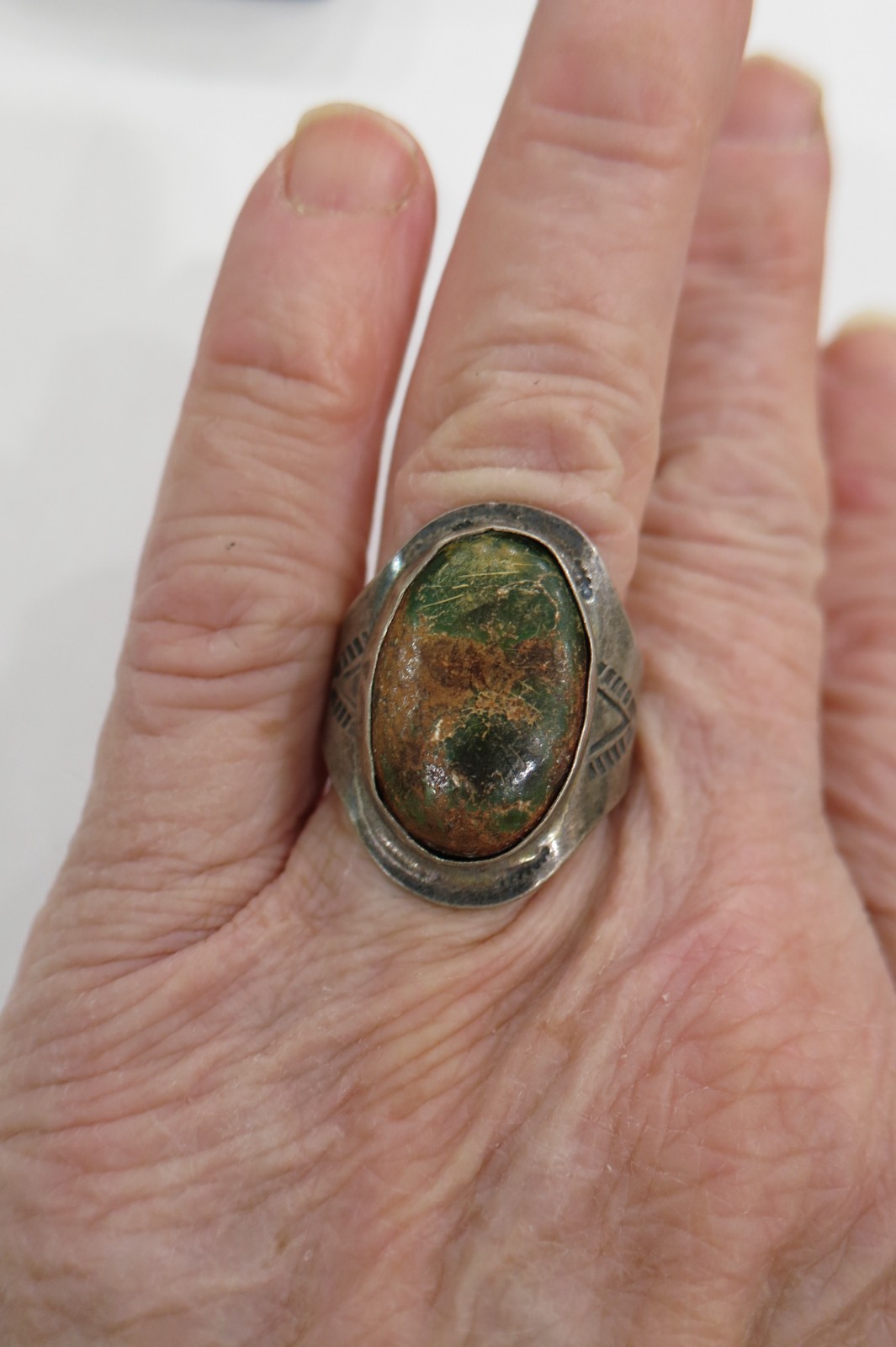 Ancient Himalayan  Tibetan  Agate Eyed Bead size 7.5