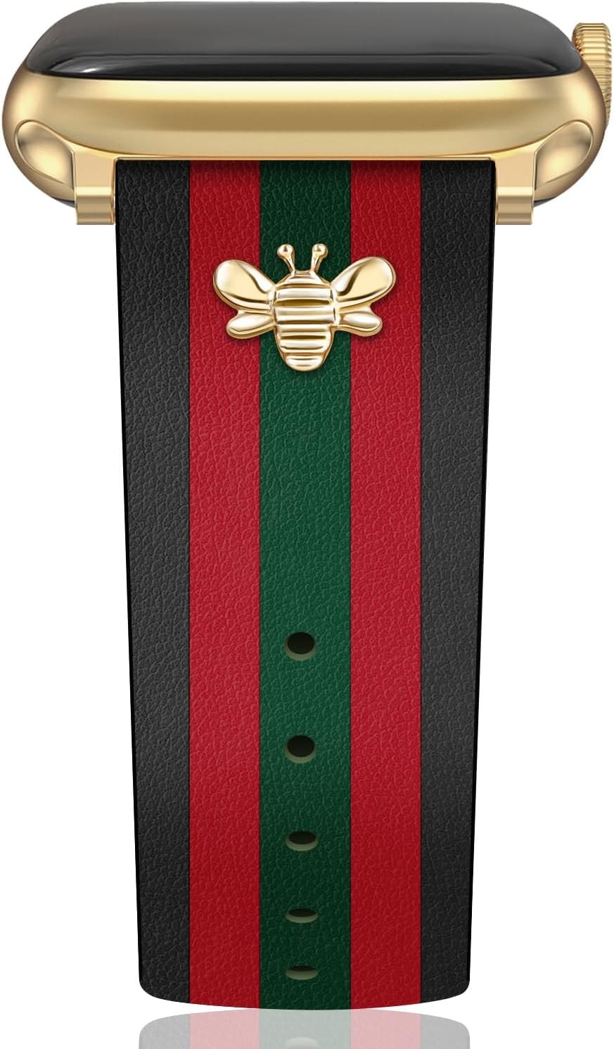 Designer Leather Strap Compatible with Apple Watch 38mm 40mm 41mm 42mm