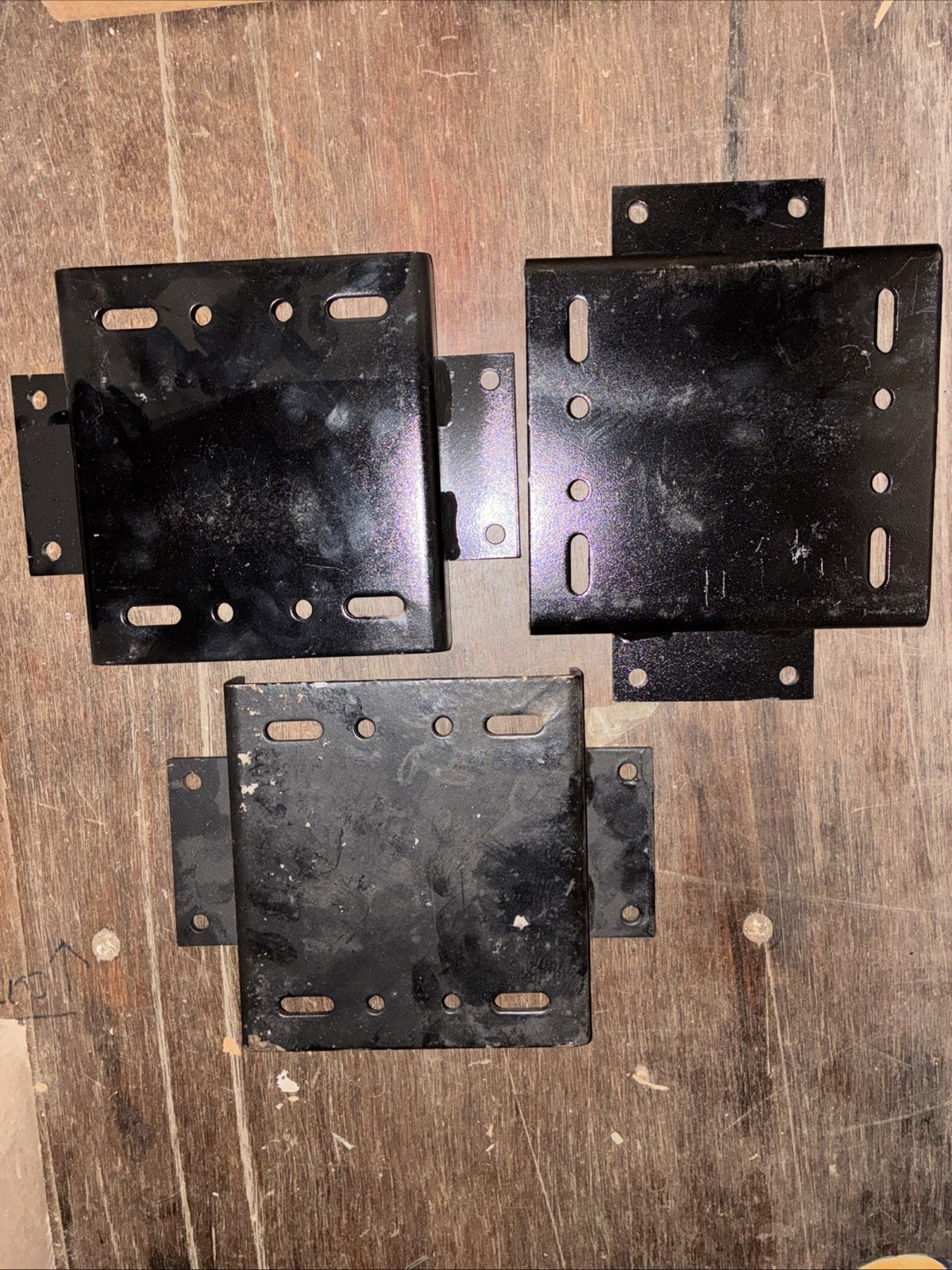 (QTY:3) Rotary Lift Metal Mounting Bracket - 7.25in. X 10in.