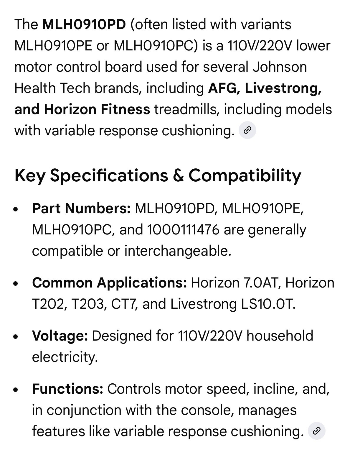  Horizon / AFG Circuit Board MLH0910PD - 