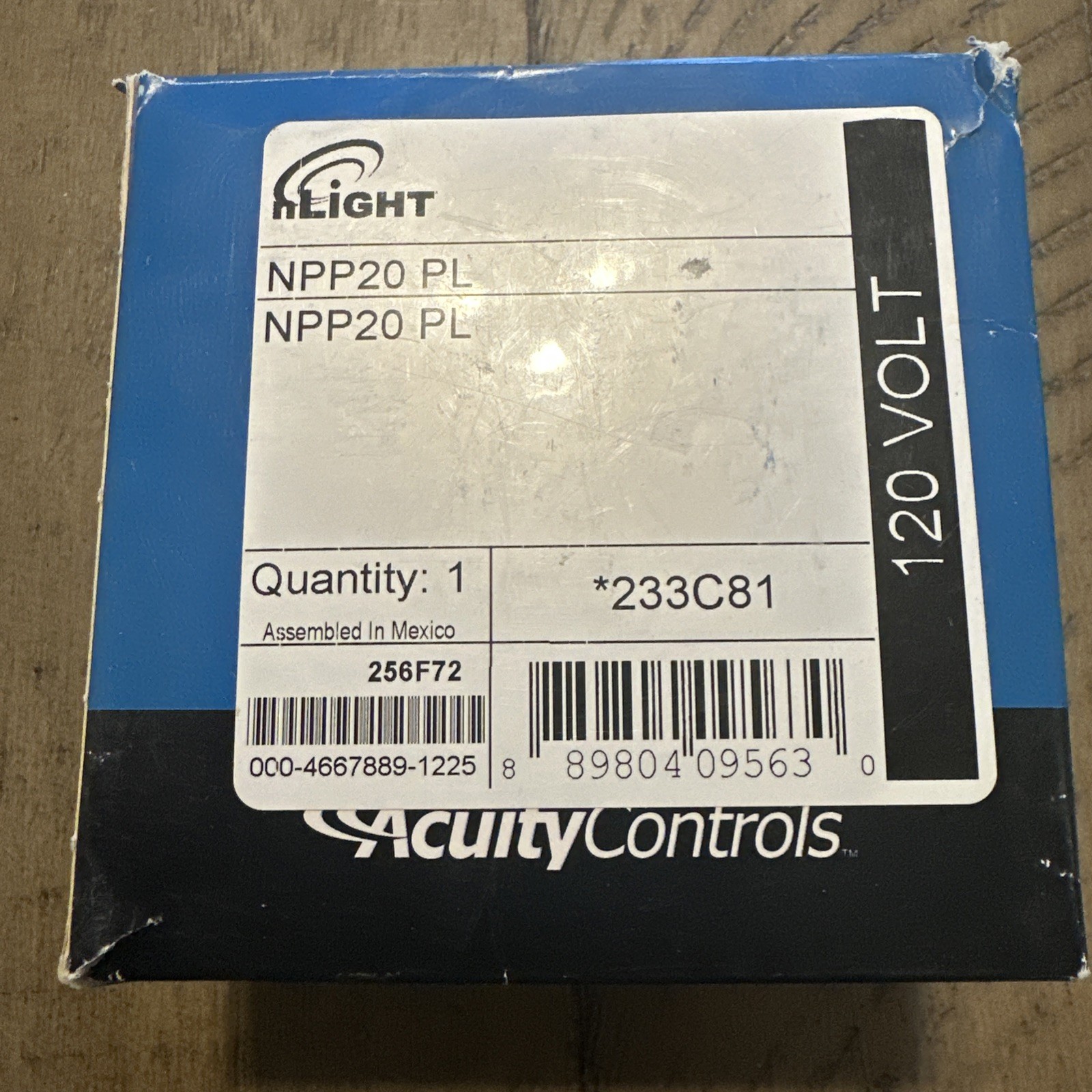 Acuity Controls nLight NPP20 PL 120V Plug Load Control Power Pack Sensor Switch