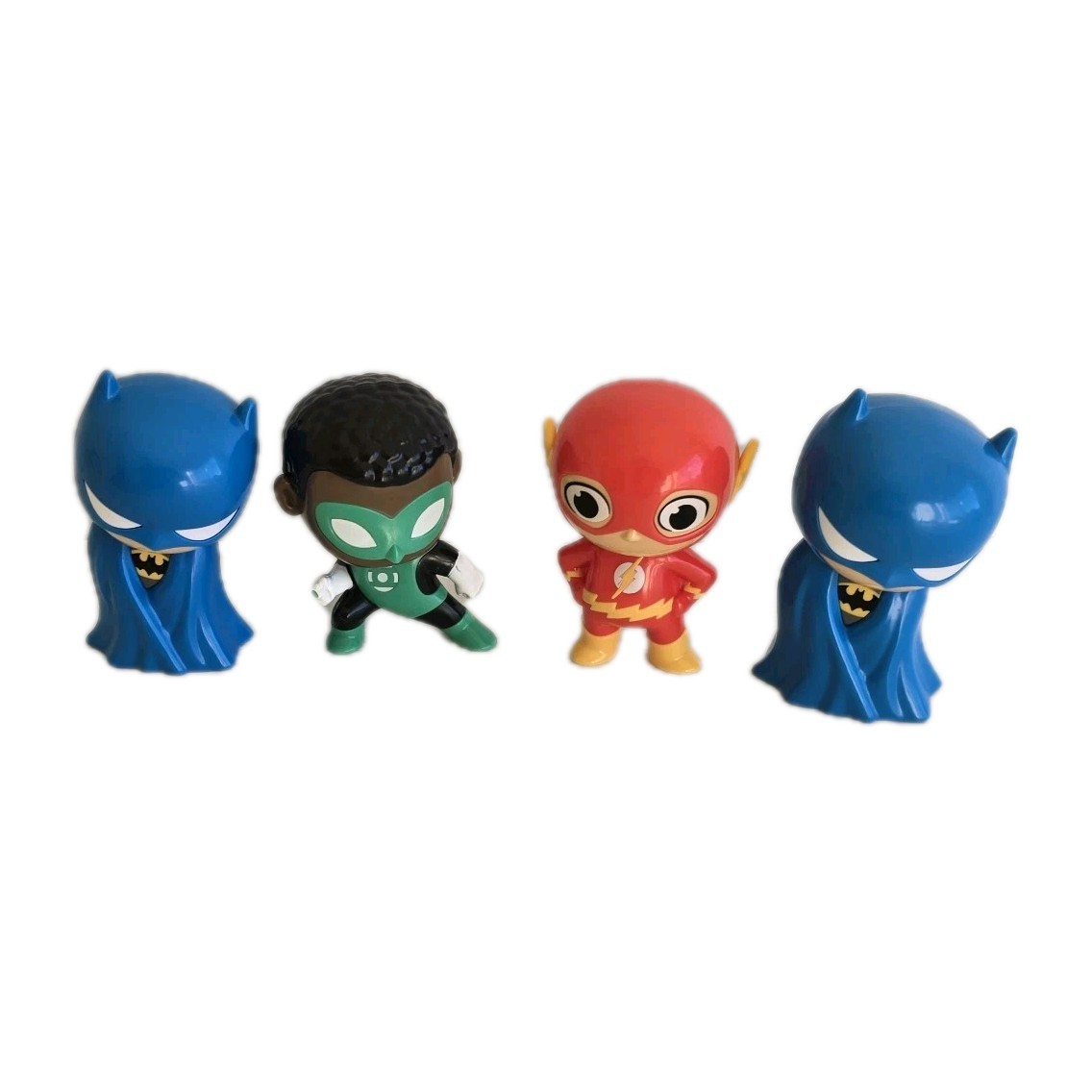 DC Justice League 2024 Burger King Meal Toys Flash Two Batmans & Green Lantern