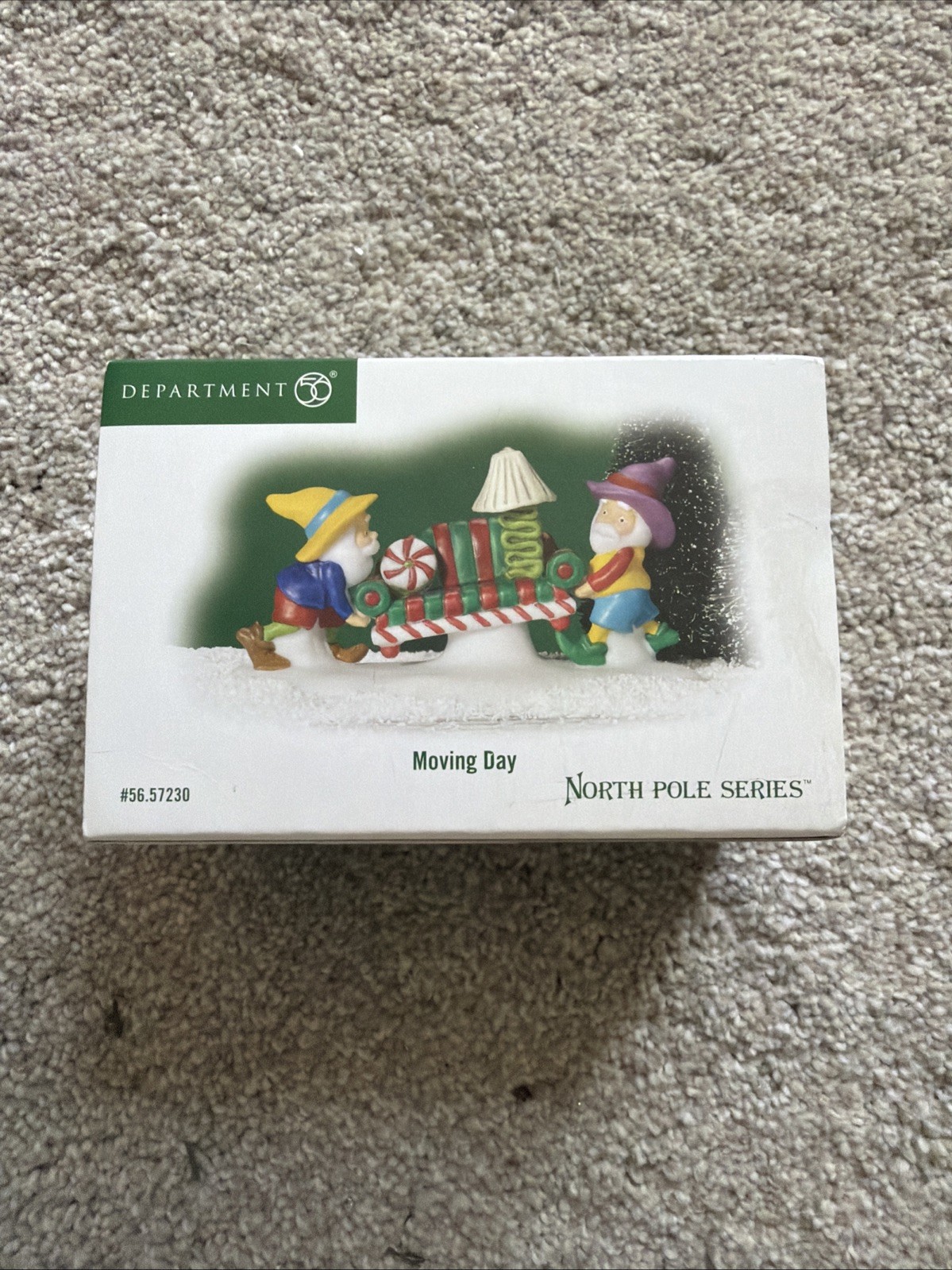 Department 56 Moving Day 57230 North Pole Series Figurine Christmas Village