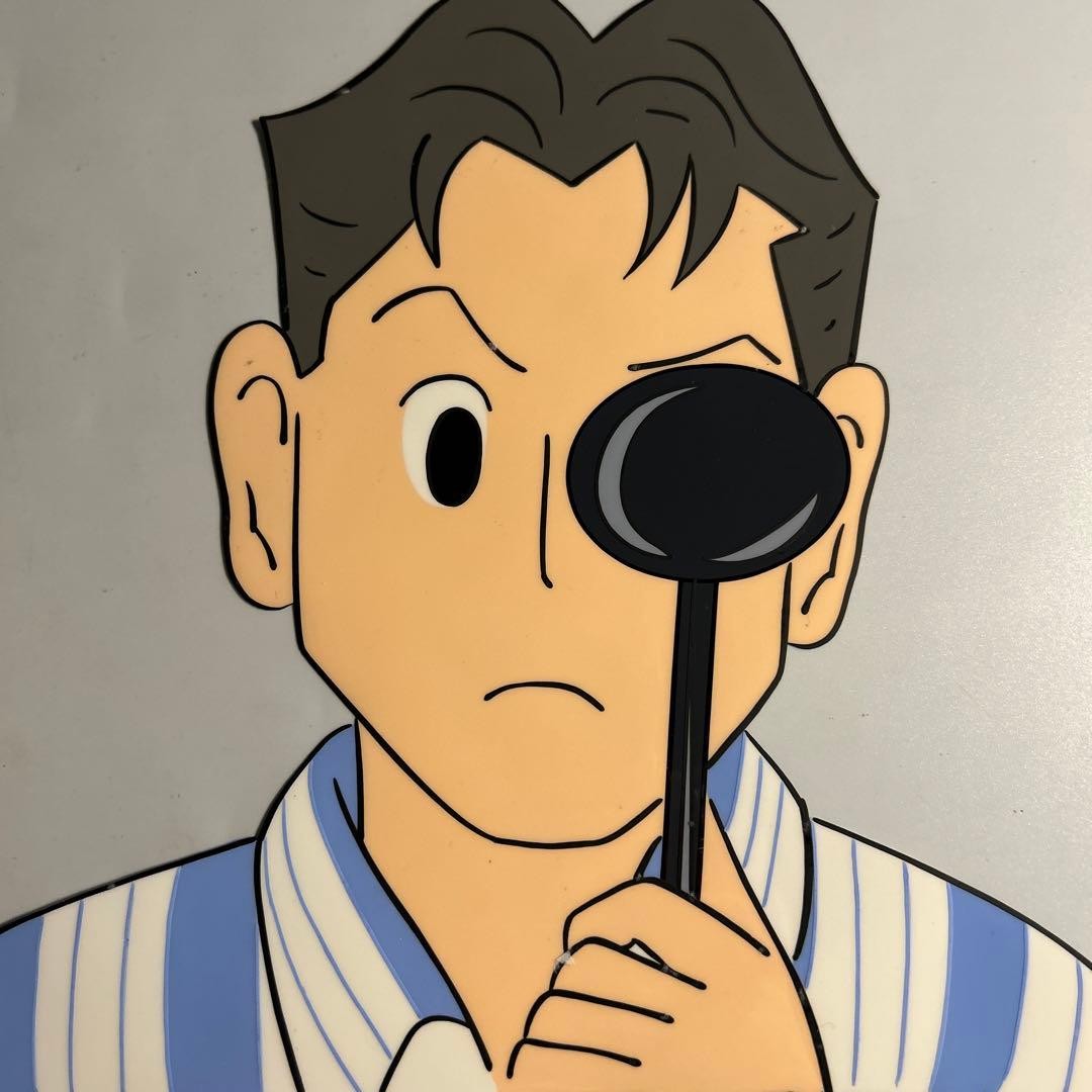 Seizou Watase Cell Animation Art Rare Vintage Used