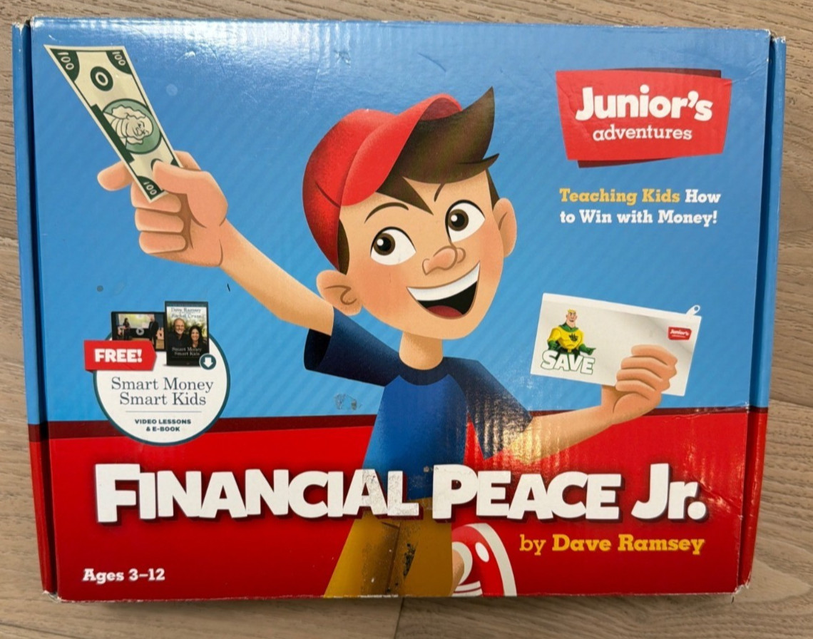 Junior's Adventure Dave Ramsey Financial Peace Kids Box Smart Money Smart Kids
