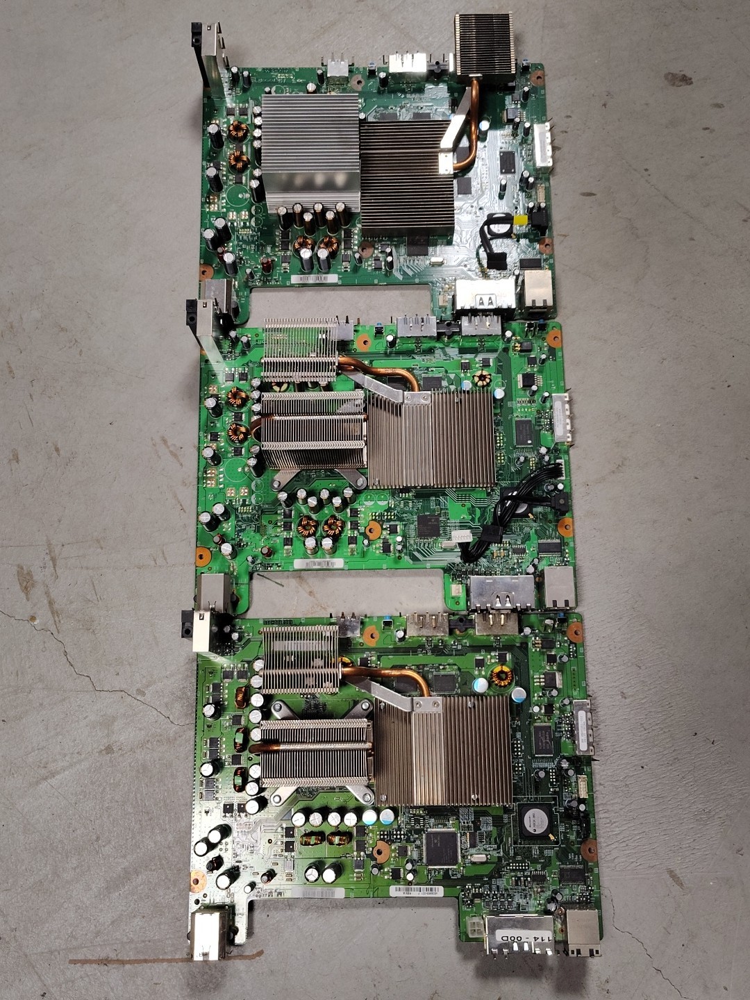 Lot Of 3 Microsoft Original Xbox 360 Motherboard For Parts.Mixed Models.See Pics