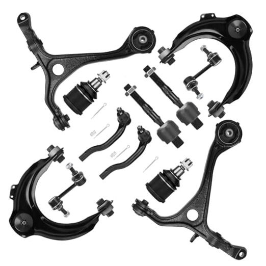 Front Upper Lower Control Arm Suspension Kit Fit for Accord Sedan Coupe 2003 