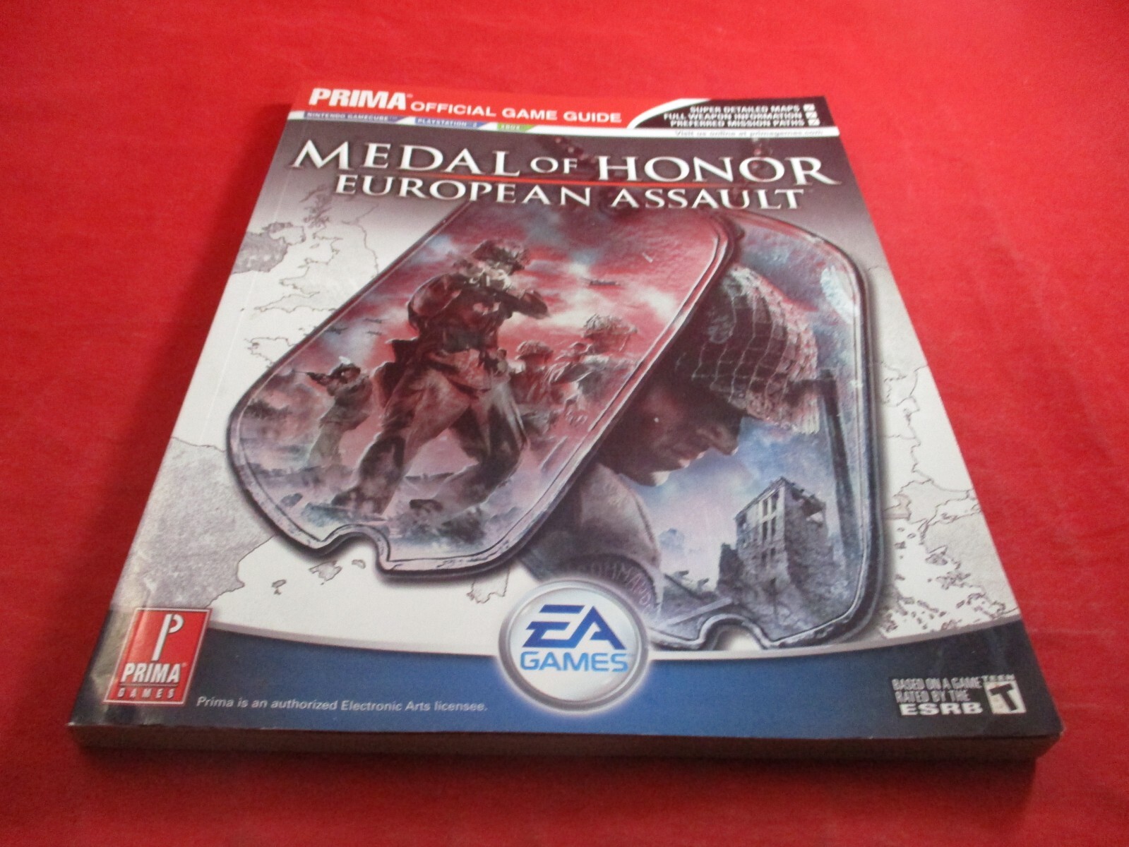 Medal of Honor European Assault Xbox Gamecube PS2 Strategy Guide Book ONLY #H1