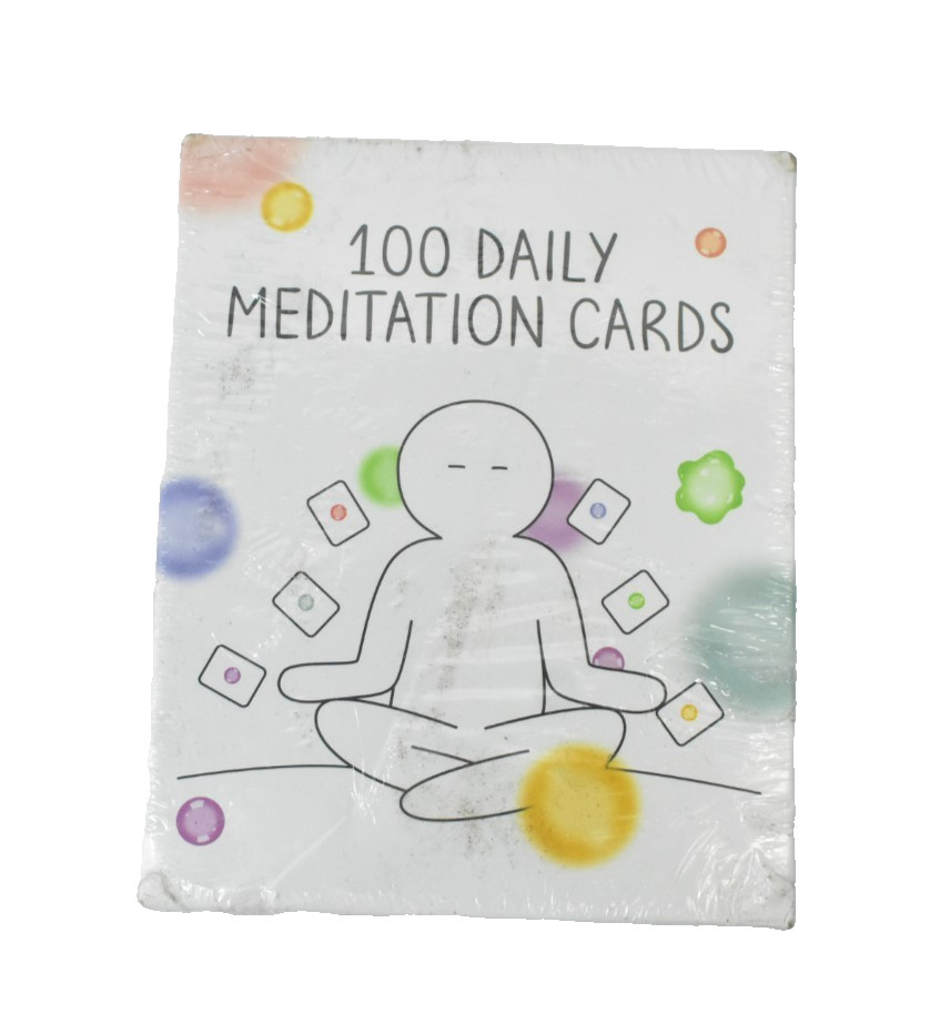 The Idea Space Best 100 Daily Meditation Cards For Anxiety Relief Self Care Kit