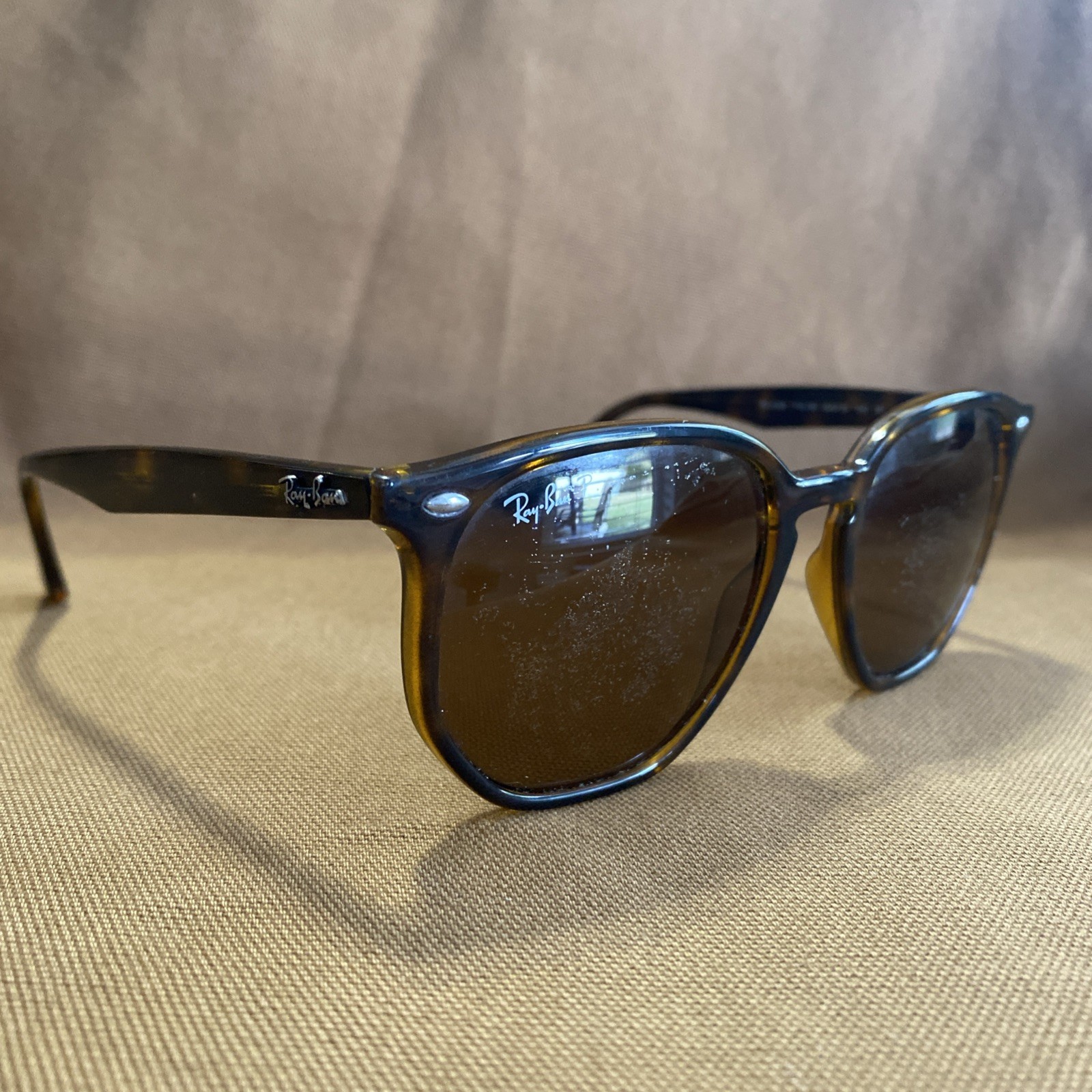 Ray Ban Sunglasses RB 4306 710/83, 54-19-145, 3P, Brown Tortoise See Desc