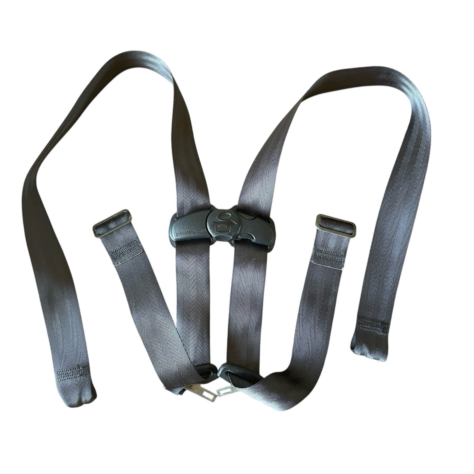 Graco Tranzitions Baby Seat Belt Straps Harness Buckle Chest Clip 42”