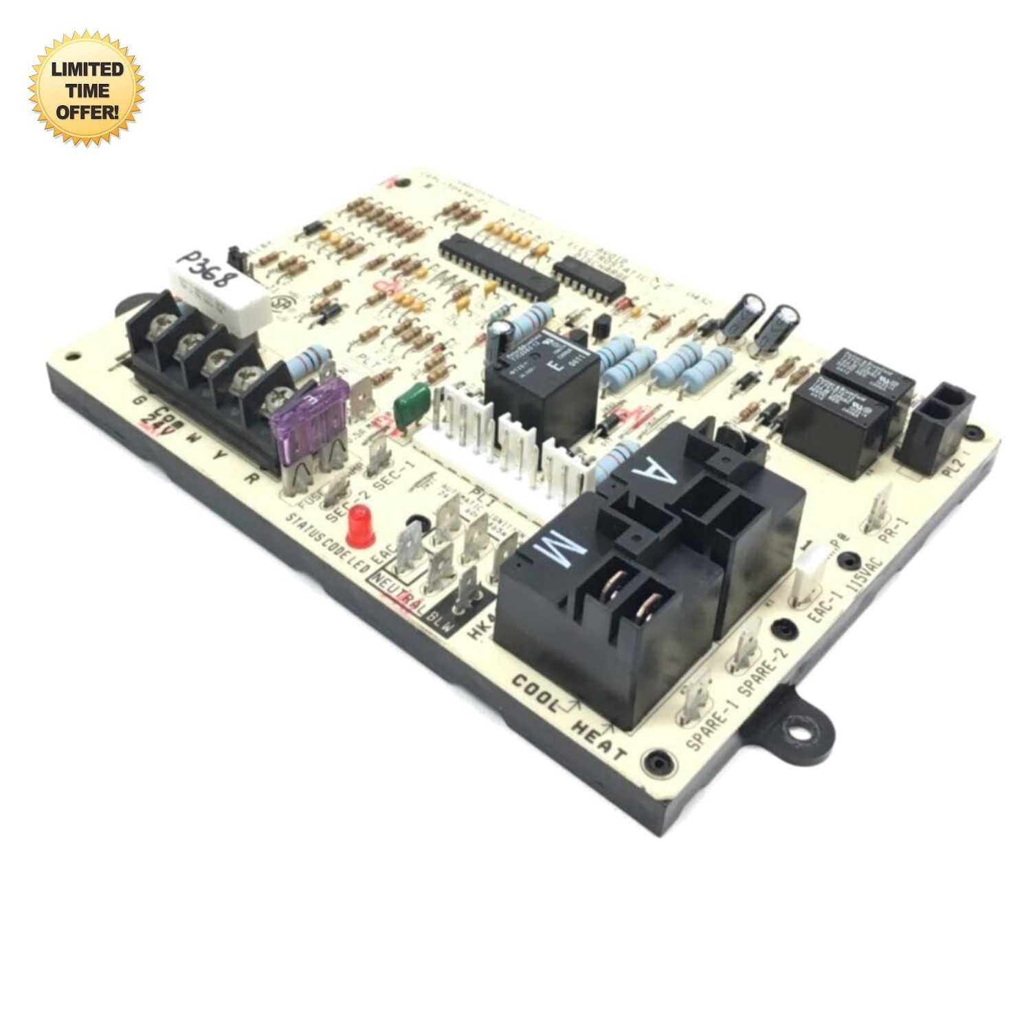 Carrier Bryant Furnace Control Board HK42FZ013 OEM Connectors CEPL130438