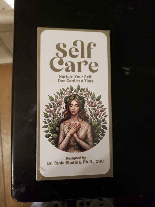 New Self Care Nurture Self Confidence Cards Dr. Tania Sharma PhD Sealed 