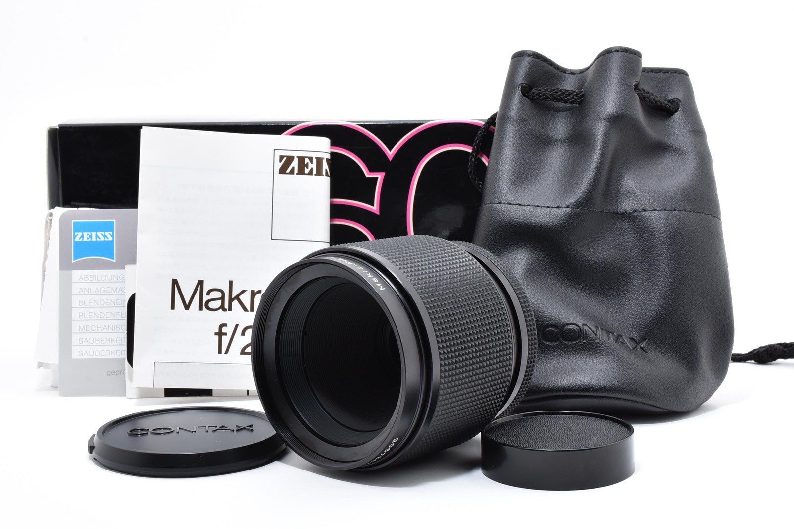 [Almost Unused] Contax Carl Zeiss Makro-Planar T* 60mm f/2.8 AEJ CY Mount Japan
