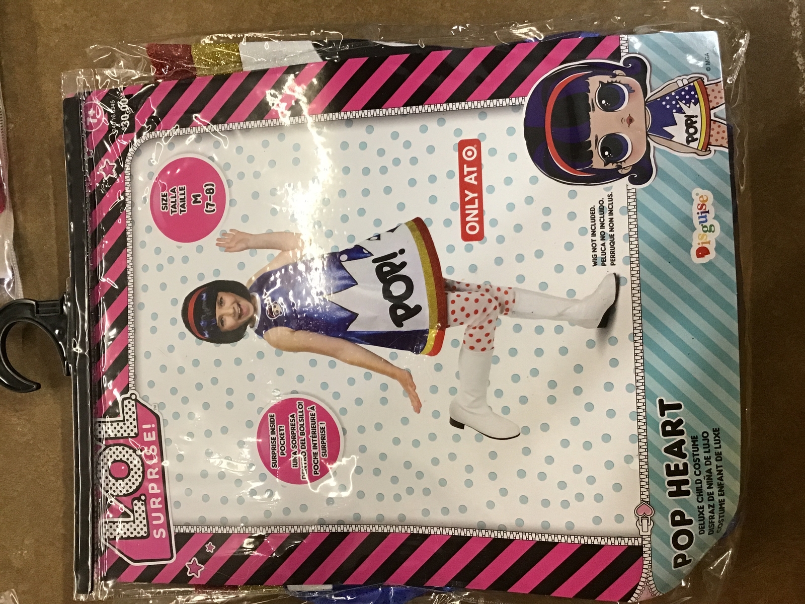 Kids' Deluxe L.O.L. Surprise! Pop Art Halloween Costume Dress M (7-8)