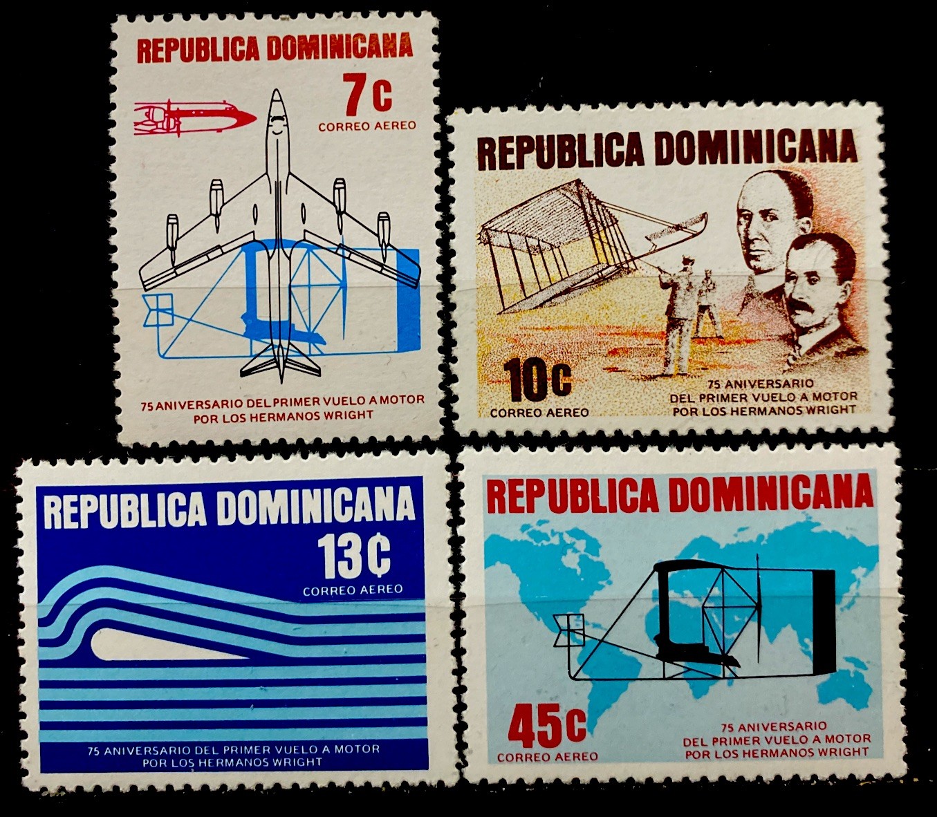 Dominican Republic 1978. Air Post. SC# C276-C279. MNH
