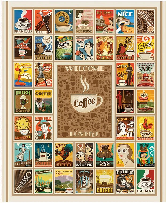 RILEY BLAKE - Coffee Time by Anderson Design Group-Welcome Coffee Lovers